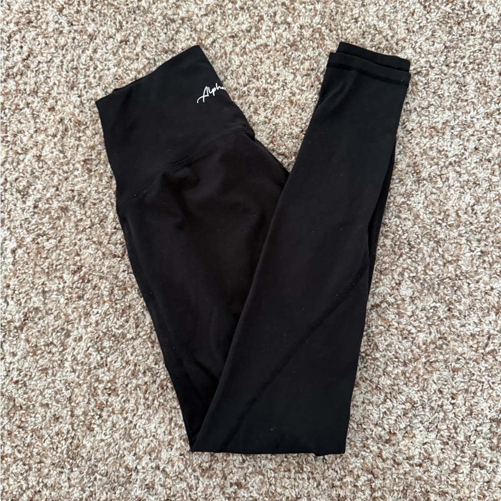 ALPHALETE Black Leggings